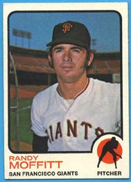 1973 Topps Baseball Cards      043      Randy Moffitt RC